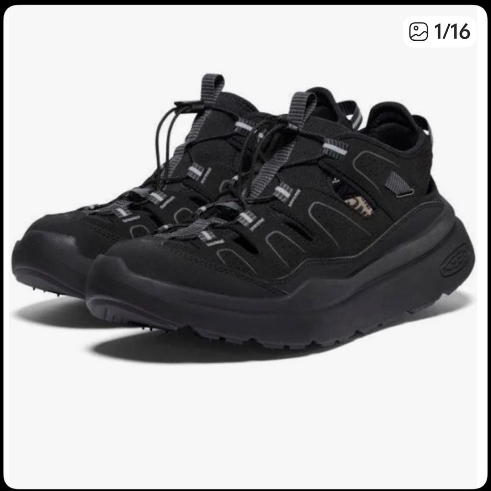 Keen🌞 🩴 Black Hybrid Sandals